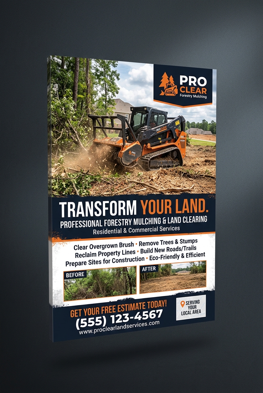 AI-generated postcard design